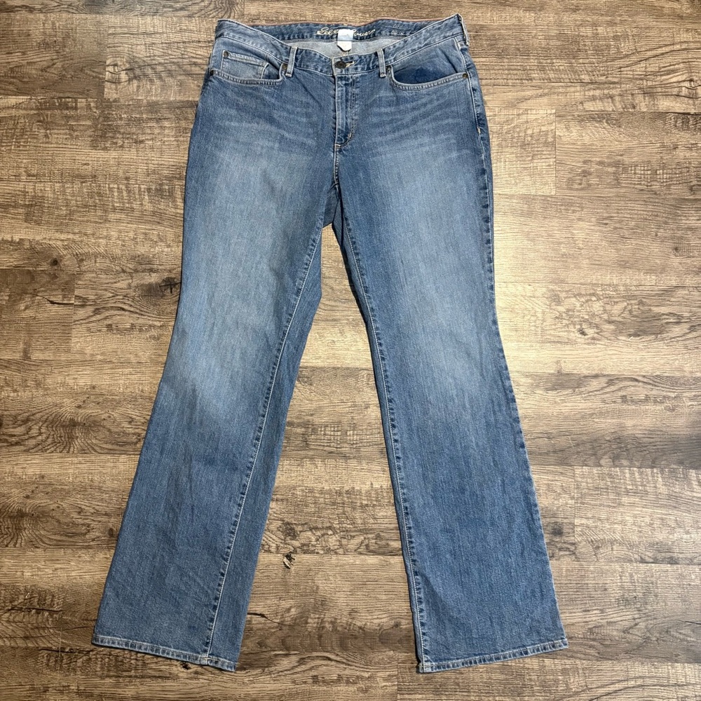 Eddie Bauer Women's Boot Cut Jeans - Classic Blue